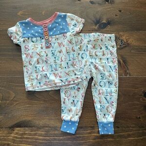 Girls Matilda Jane Heart to Heart Alphabet Pajamas